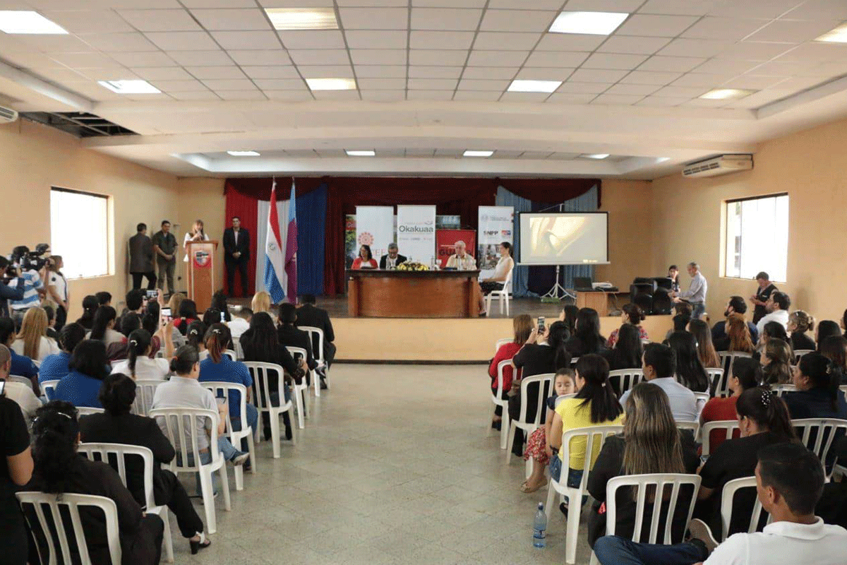 Presentan logros de Paraguay Okakuaa en Guairá